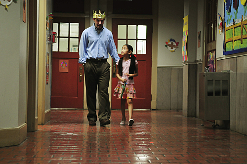 Still of James Wolk in Front of the Class (2008)