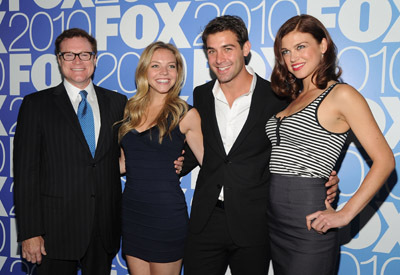 David Keith, Adrianne Palicki, James Wolk and Eloise Mumford