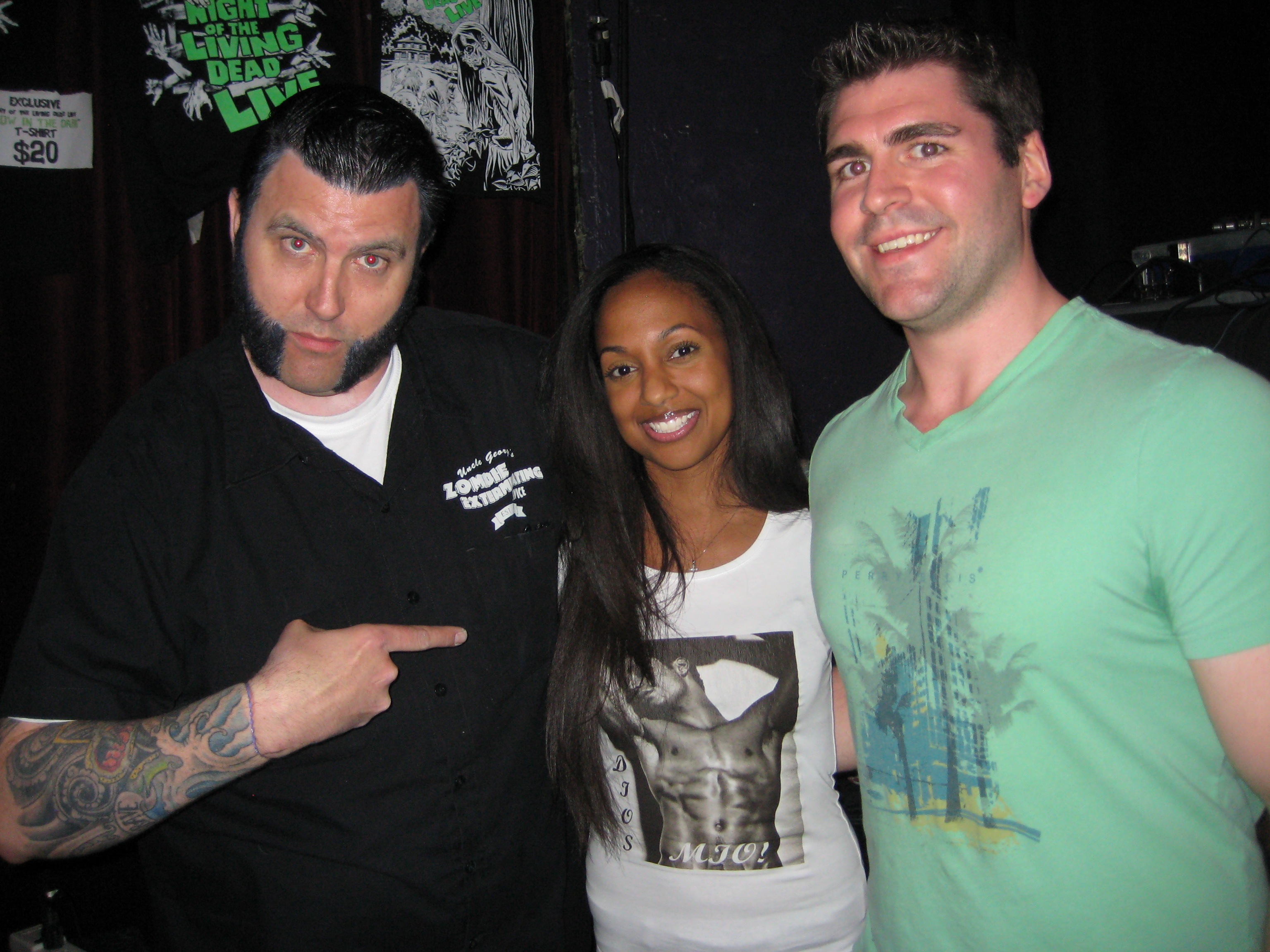 Co-Creator/Producer Phil Pattison, Actress JaNae Armogan and Producer Marty Birthelmer