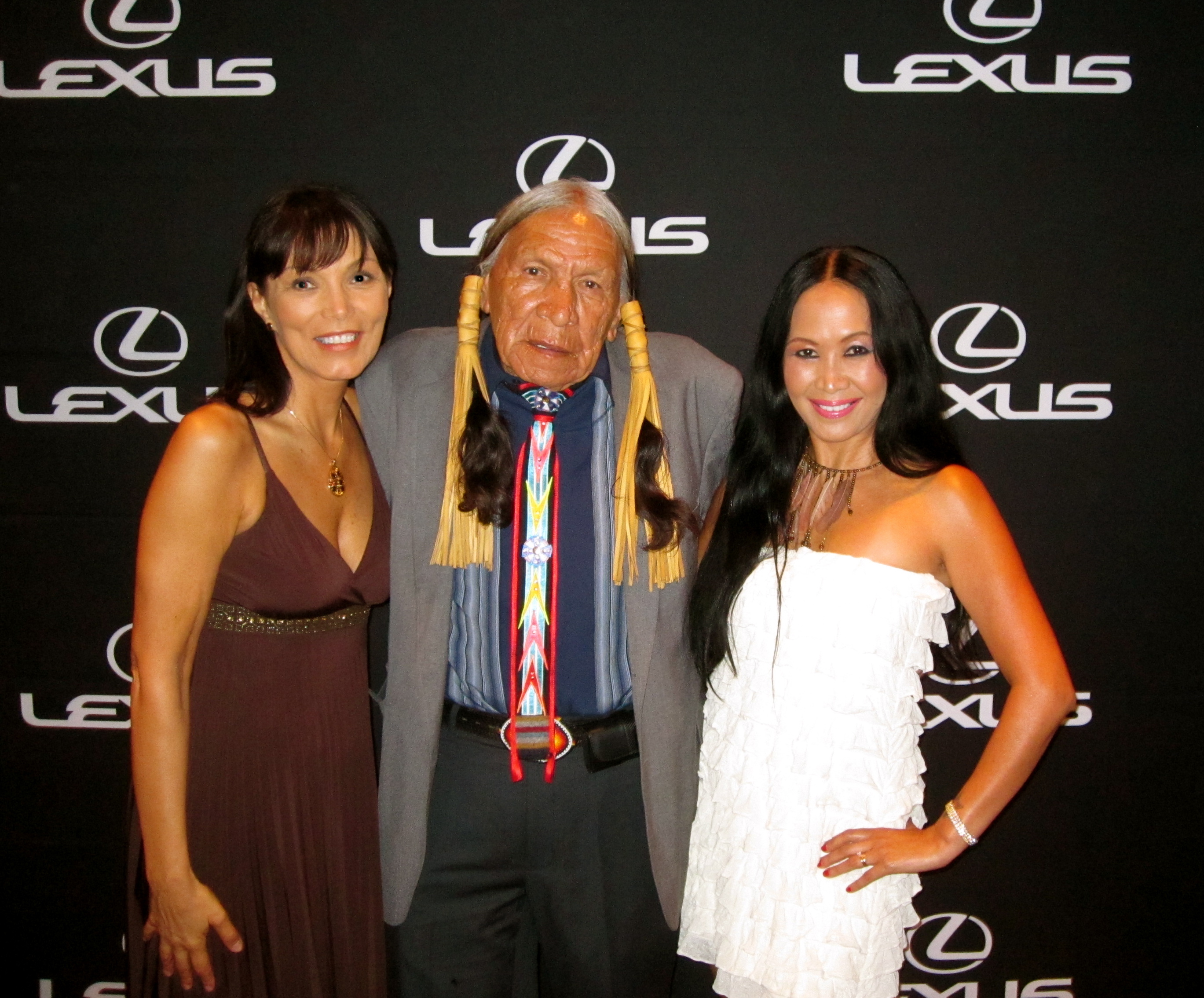 Carla-Rae, Saginaw Grant and Cher Cherokee @ Laugh Out Loud Latino's by Monarch Media Productions. LA