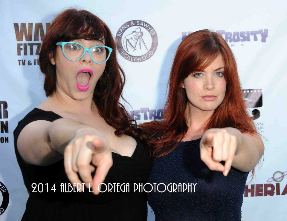 HOLLYWOOD, CA - JULY 12: Film makers Stephanie Pressman and Heidi Cox arrive for the 2014 Etheria Film Night held at American Cinematheque's Egyptian Theatre on July 12, 2014 in Hollywood, California.
