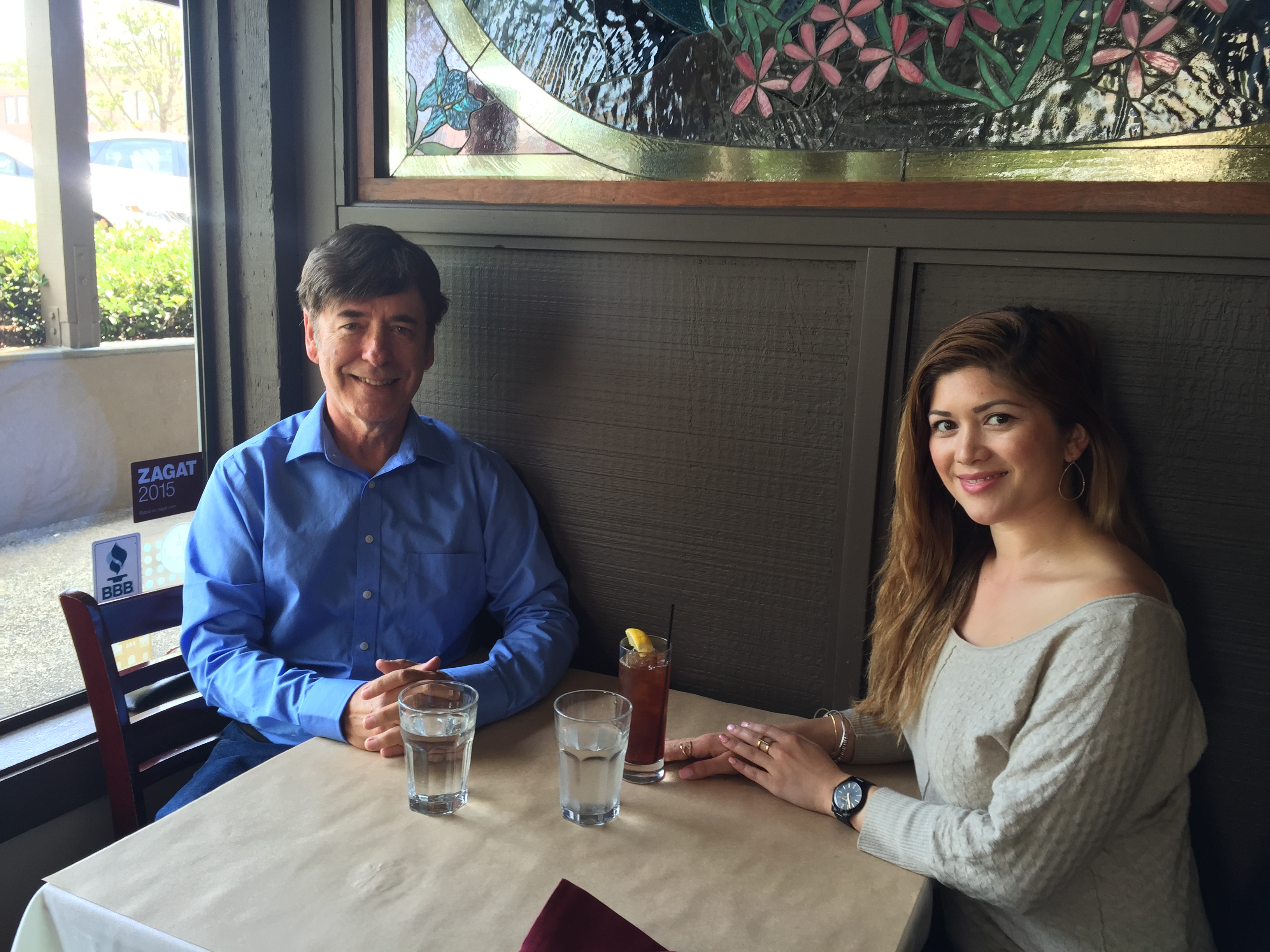 Left to right: Steve Dakota, Sheryl Anderson, Cafe Scene, Dreamed Vengeance, Burlingame, Calif.