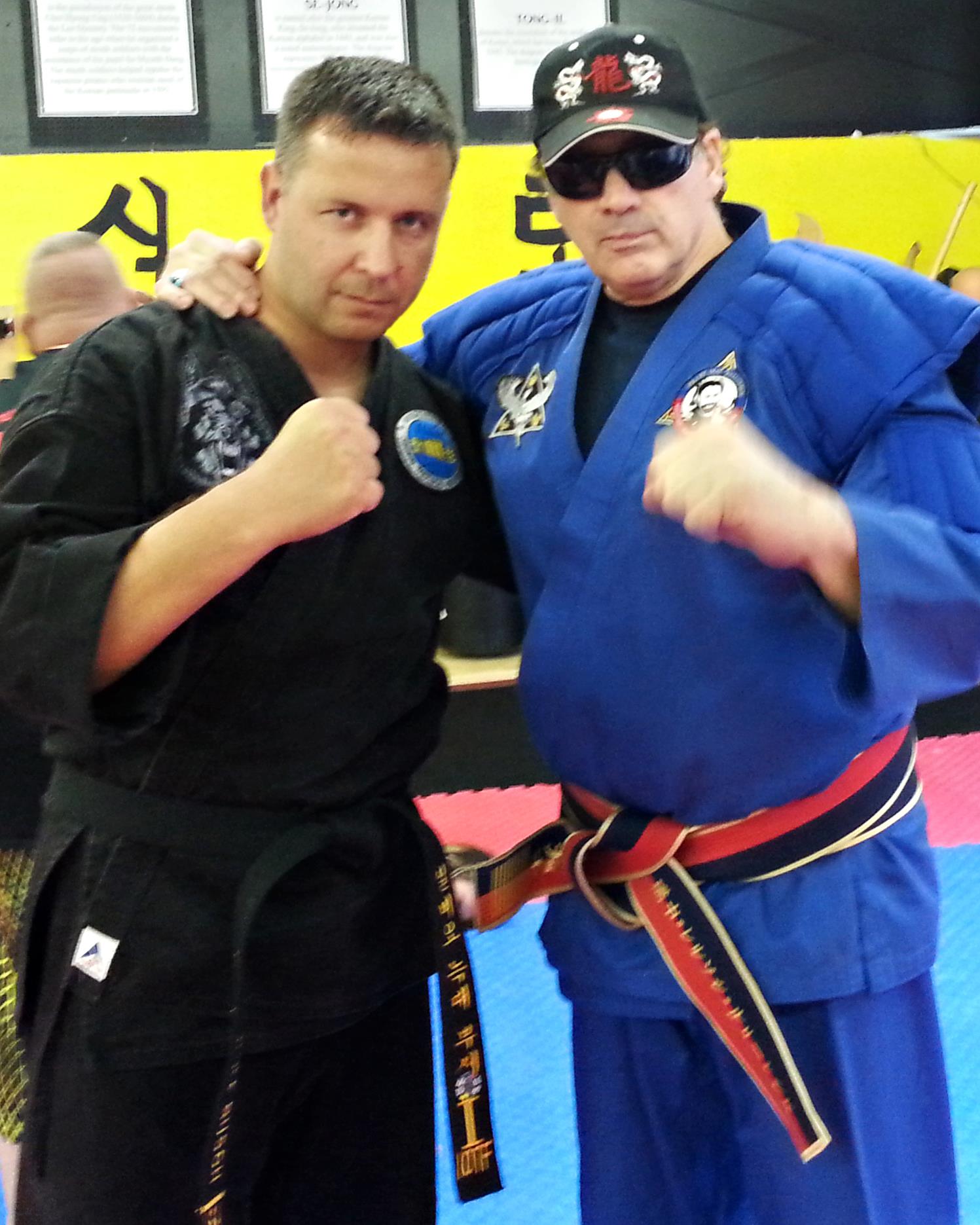 with Frank Dux