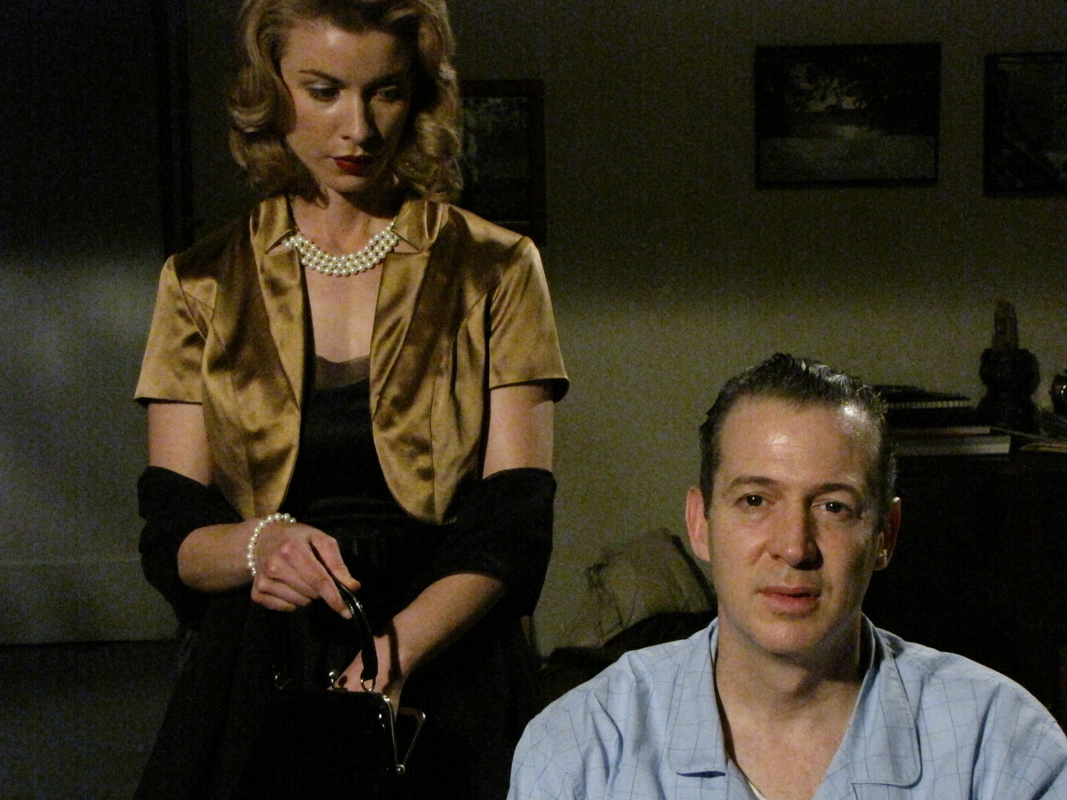 As Grace Kelly in 'Rear Window' promo for the 2010 Columbia University Film Festival