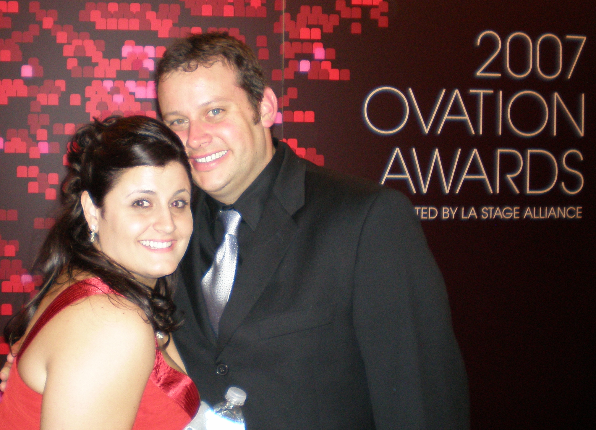 With Husband/Actor CLARKE KOHLER at the 2007 L.A. Ovation Awards. (Nominated 