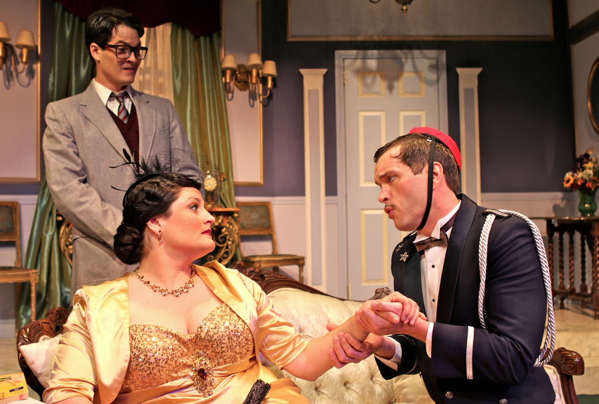 as Maria Merelli in LEND ME A TENOR at Actors Co-op Theatre in Hollywood, CA. with Stephen Van Dorn and Nathan Bell