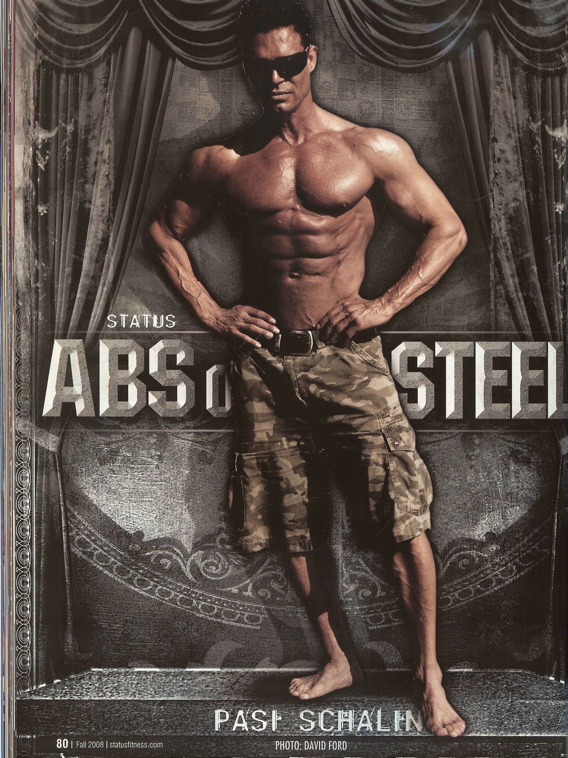 Pasi Schalin Status Fitness Mag ABS OF STEEL