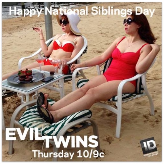 Amy and Adrienne Gandolfi in Evil Twins for Investigation Discovery Channel's season 2, episode 6 
