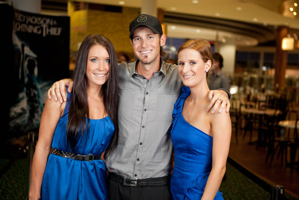 Director A.J. Carter with Photographer Megz Lowry & Producer Jennifer Carter. World Premiere for 'Ronan's Escape'. Perth, Australia Feb 15 2010