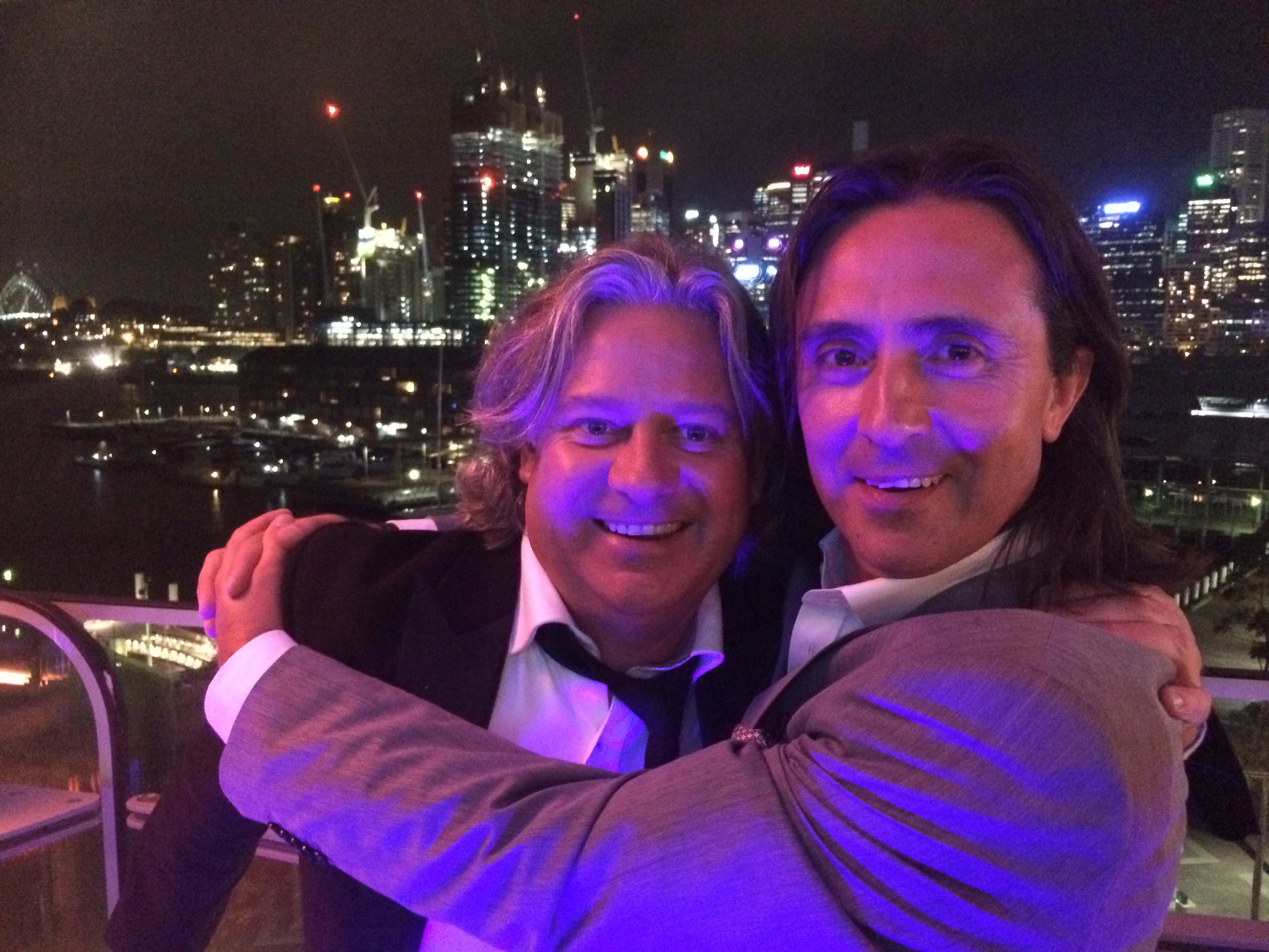 The Coast Australiasia Team - Philip Smith of GSTV and host, BBC star Neil Oliver