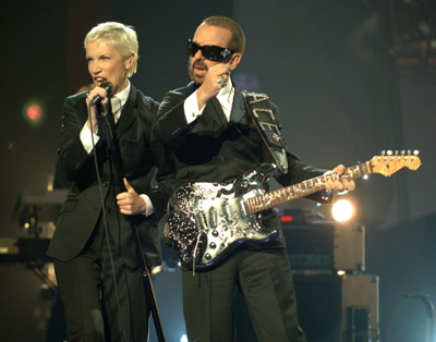 Annie Lennox and David A. Stewart at event of 2005 American Music Awards (2005)