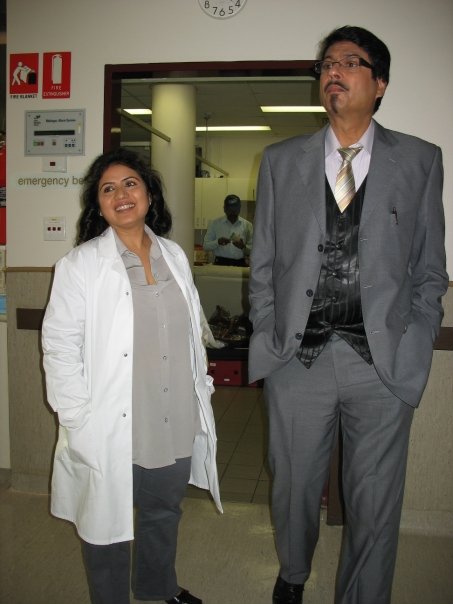 With Kanwaljeet Singh during shoot of VIRSA