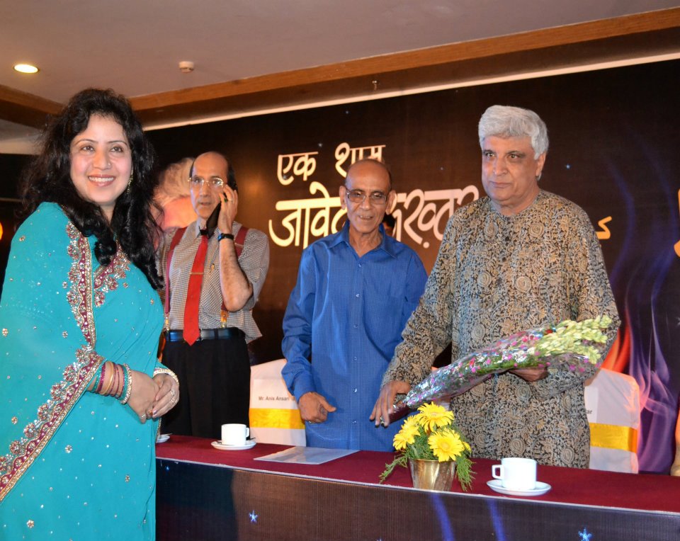 Ek shaam Javed Akhtar ke naam- with Javed Akhtar Sahib in Lucknow