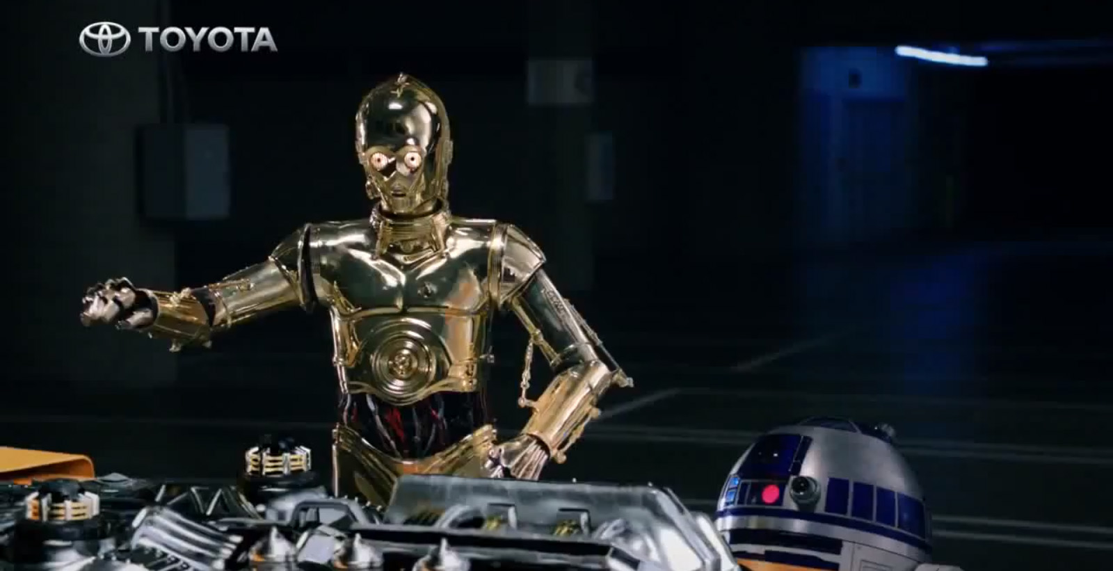 Still of Chris F. Bartlett as C-3PO for Toyota
