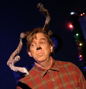 As 'Donner' the reindeer in the Actor's Acting UP! production of 'The Eight:Reindeer Monologues' directed by Cory Jacob, Hollywood, 2008.