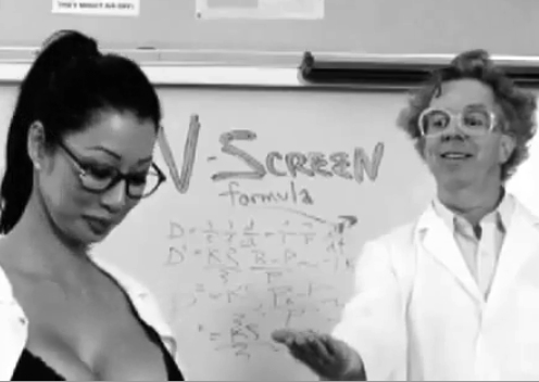 As Professor V with Kiana Kim in the PSP infomercial for V Screen. See it on YouTube! http://www.youtube.com/watch?v=QS0SF2dCOzM