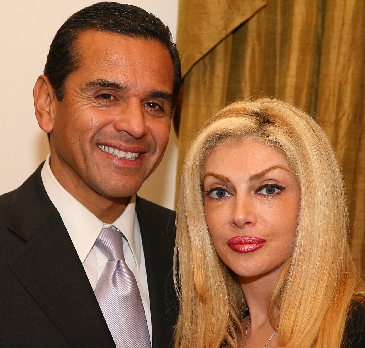Antonio Villaraigosa; Mayor of Los Angeles, California with Anita khalatbari