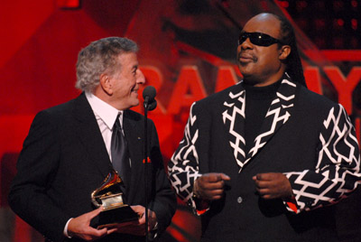 Tony Bennett and Stevie Wonder