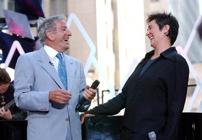 Tony Bennett and k.d. lang