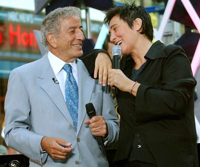 Tony Bennett and k.d. lang