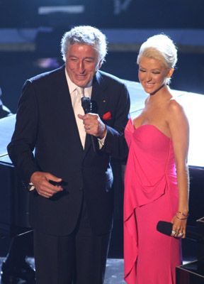 Christina Aguilera and Tony Bennett