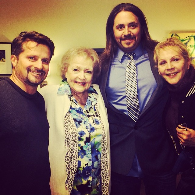 Casey Casseday & Betty White