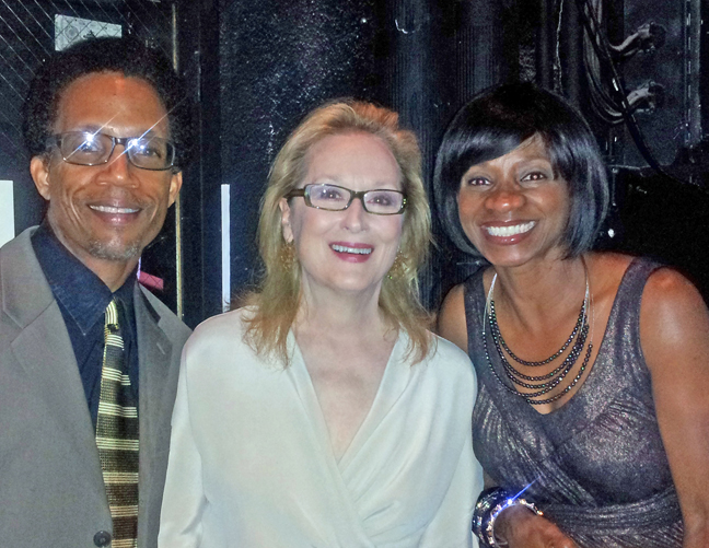 David Raibon, Meryl Streep, Elisa Perry, 2012 Women In Film Gala honoring Viola Davis.