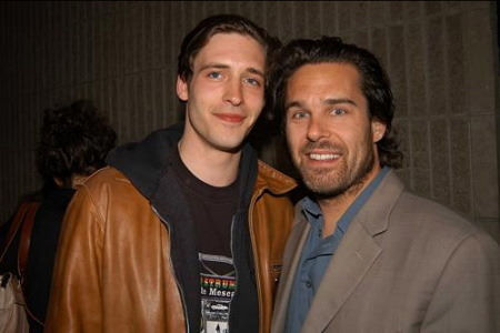 Alex Burns, Michael Knowles_ Point&Shoot Premiere - Tribeca Film Festival 2004