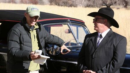 Ryan Little and Bruce McGill in Outlaw Trail: The Treasure of Butch Cassidy (2006)