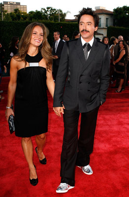Robert Downey Jr. and Susan Downey at event of Griaustinis tropikuose (2008)