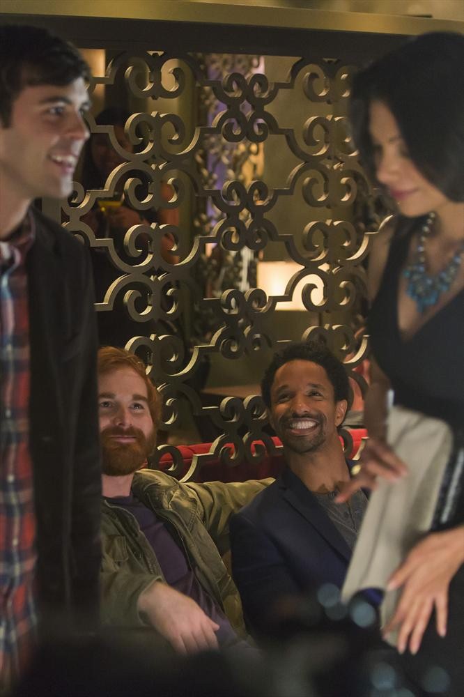 Still of Ron Batzdorff, Blake Lee, Craig Frank, Ginger Gonzaga and Andrew Santino in Mixology (2013)