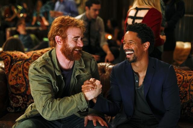 Still of Craig Frank and Andrew Santino in Mixology (2013)