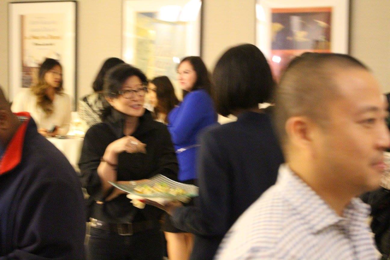 Lil Rhee at an Asian American Film Lab event