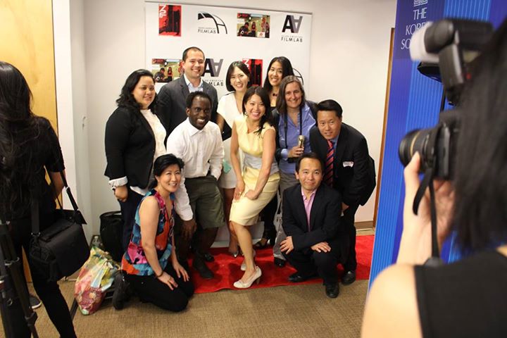 Lil Rhee with the Asian American Film Lab at the Korea Society