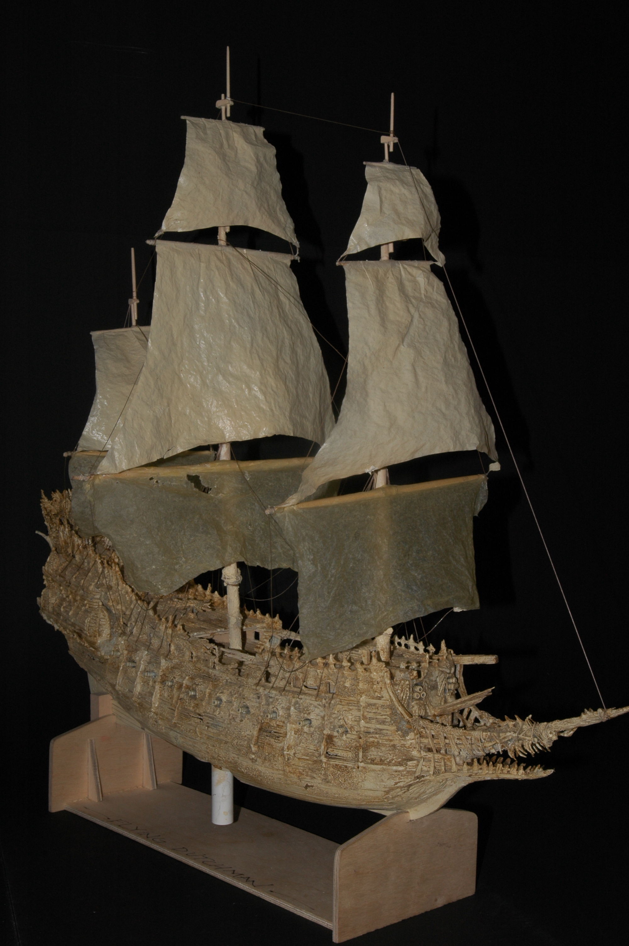 concept model of the Flying Dutchman for 