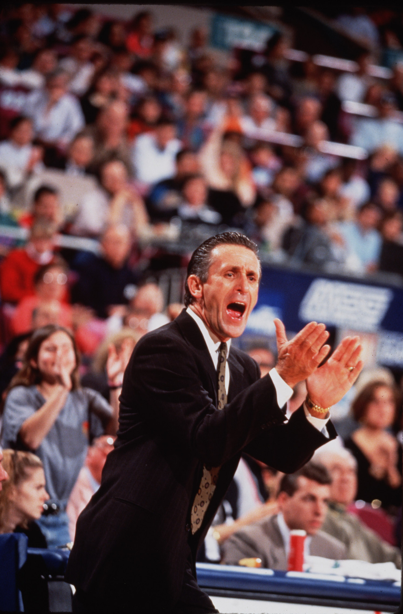 Still of Pat Riley in 30 for 30: Winning Time: Reggie Miller vs. The New York Knicks (2010)