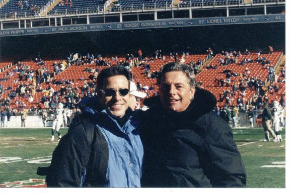 Me and Gianni Russo AFC Championship game