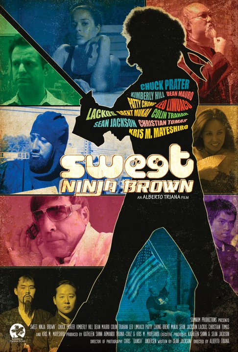 SWEET NINJA BROWN Poster