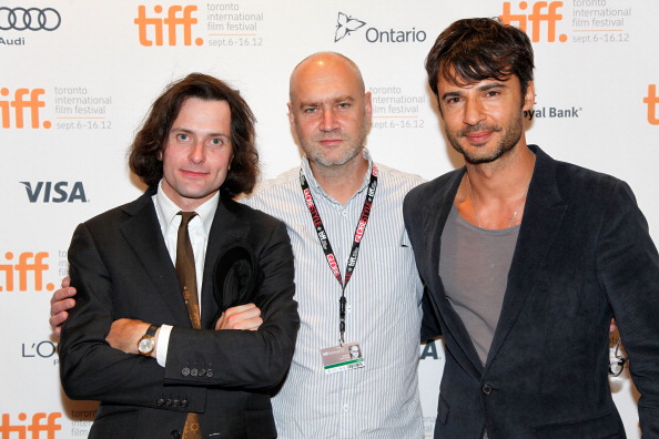 Actor Edward Hogg, director Andrzej Jakimowski and actor David Atrakchi attends the 'Imagine' Premiere during the 2012 Toronto International Film Festival