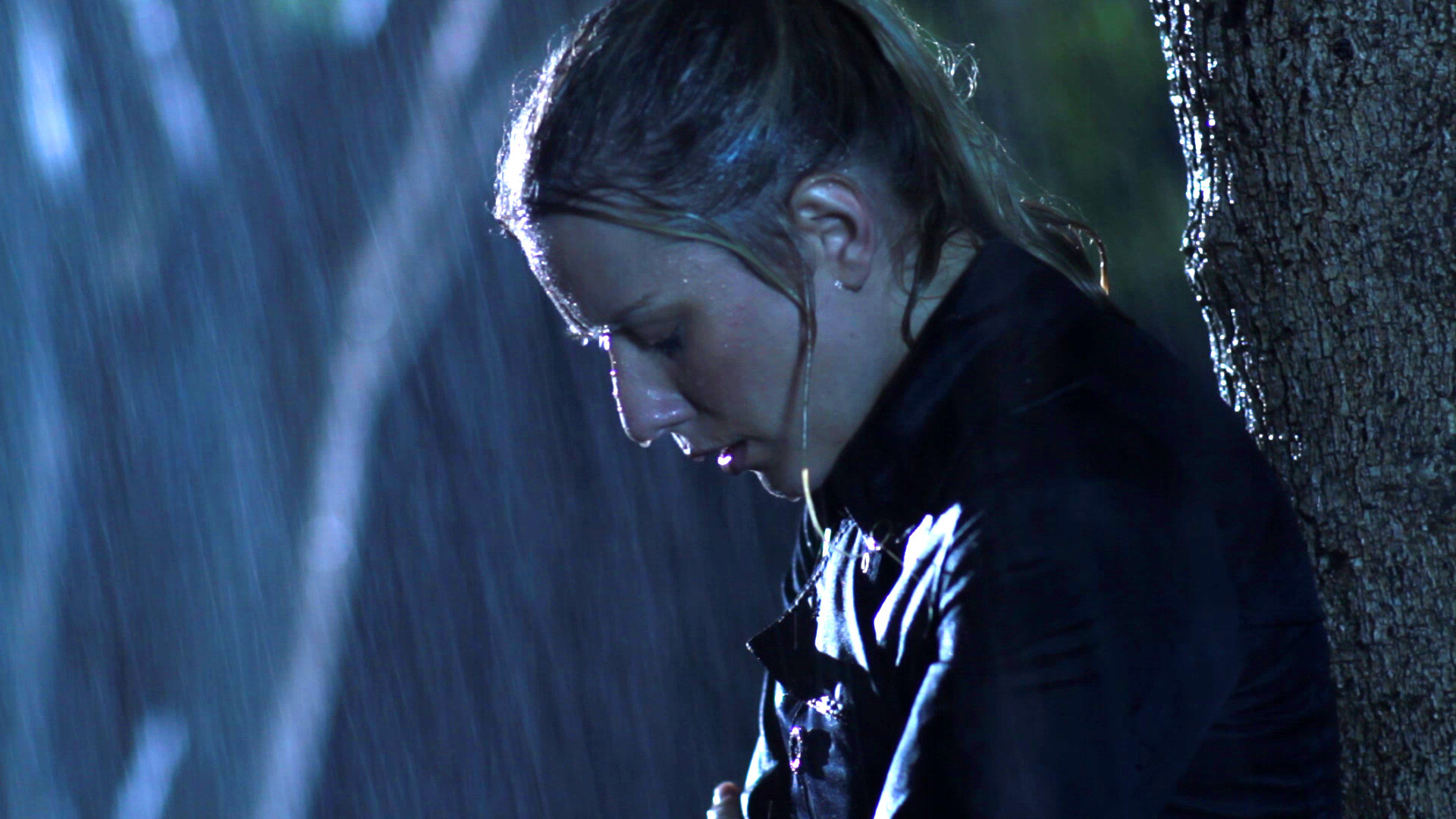 Kristen Quintrall as the lead Linda in Refuge From The Storm.