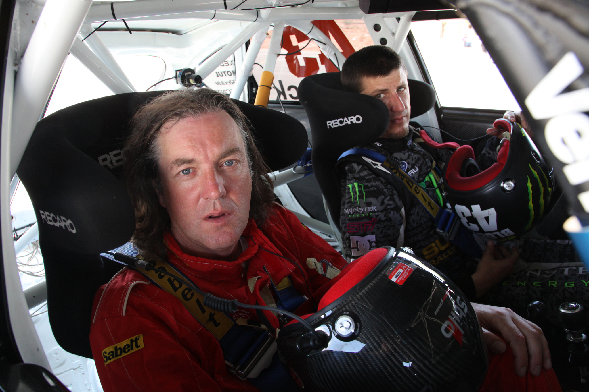 Still of James May and Ken Block in Top Gear (2002)
