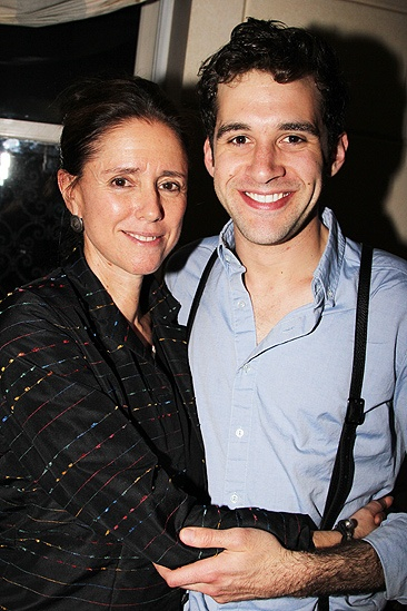 Julie Taymor and Adam Chanler-Berat