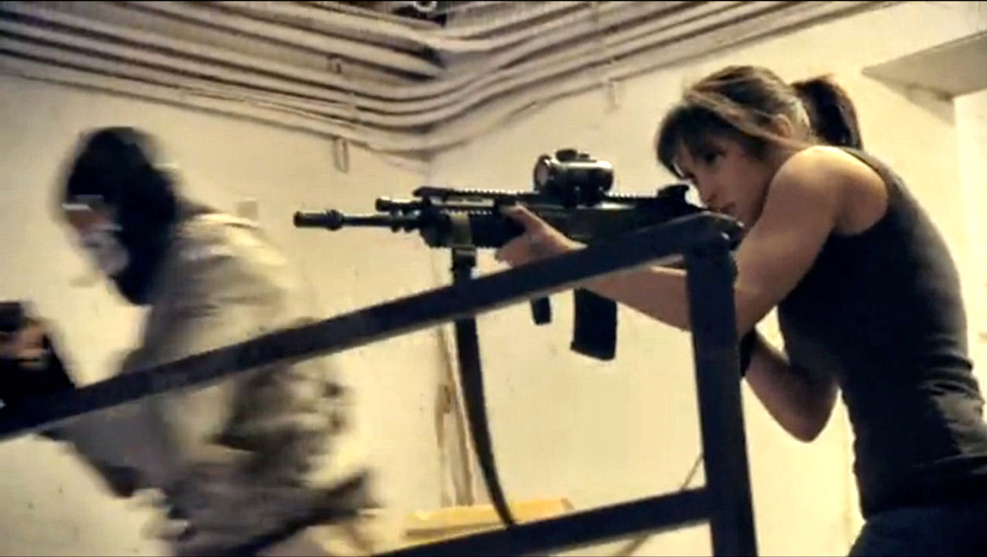 Lisa Catara as Anja in Modern Warfare: Frozen Crossings (a Corridor Digital/ Freddy Wong fan film).