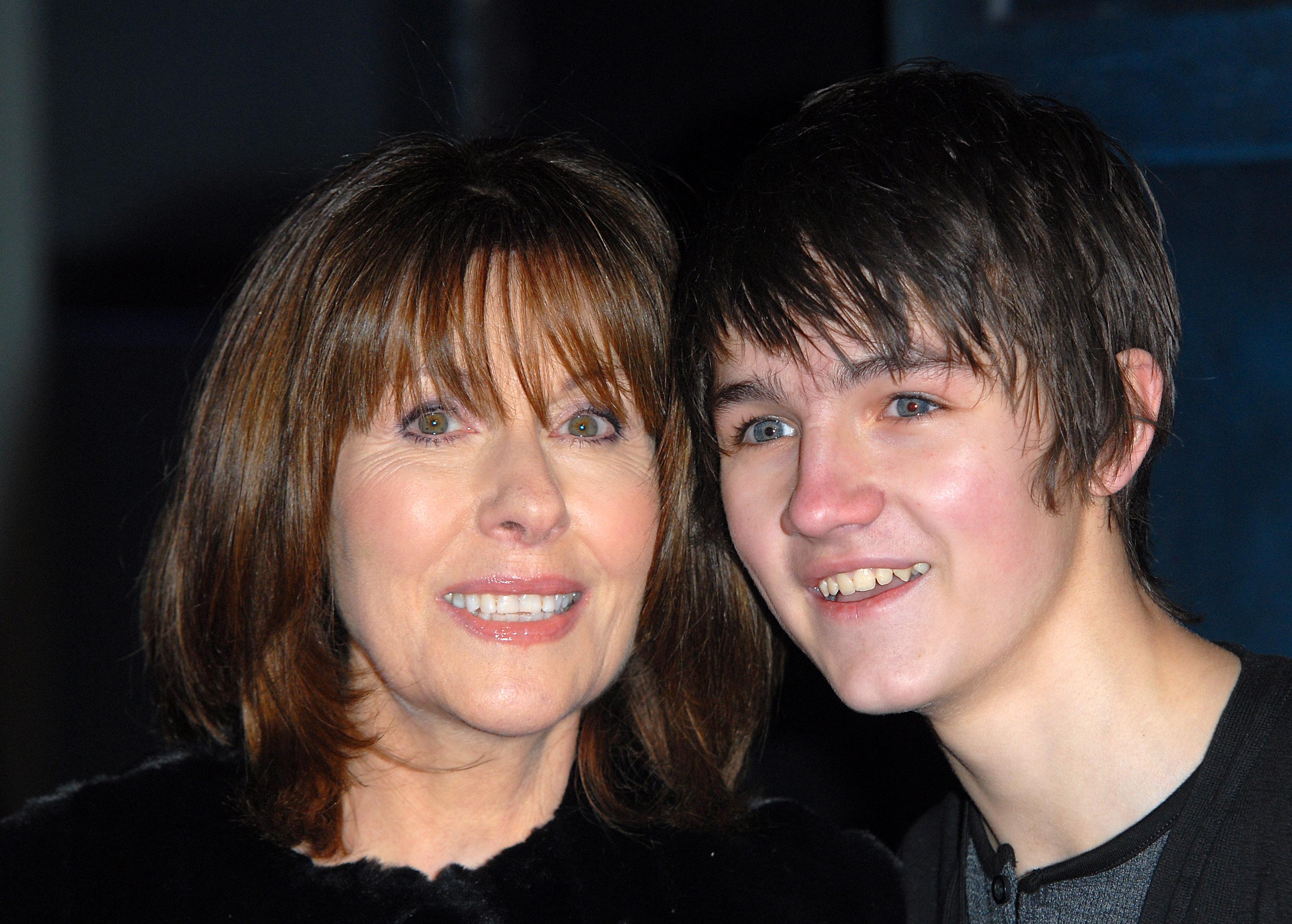 Elisabeth Sladen and Tommy Knight at the screening of 'Dr Who, Voyage of the Damned' 18 Dec 2007