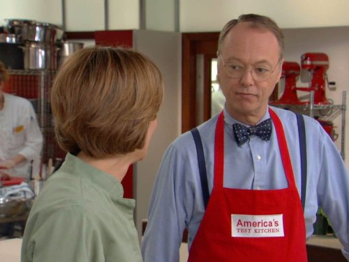 Still of Christopher Kimball and Becky Hays in America's Test Kitchen (2000)