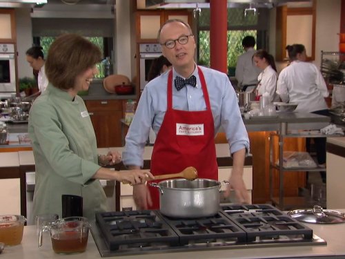 Still of Christopher Kimball and Becky Hays in America's Test Kitchen (2000)