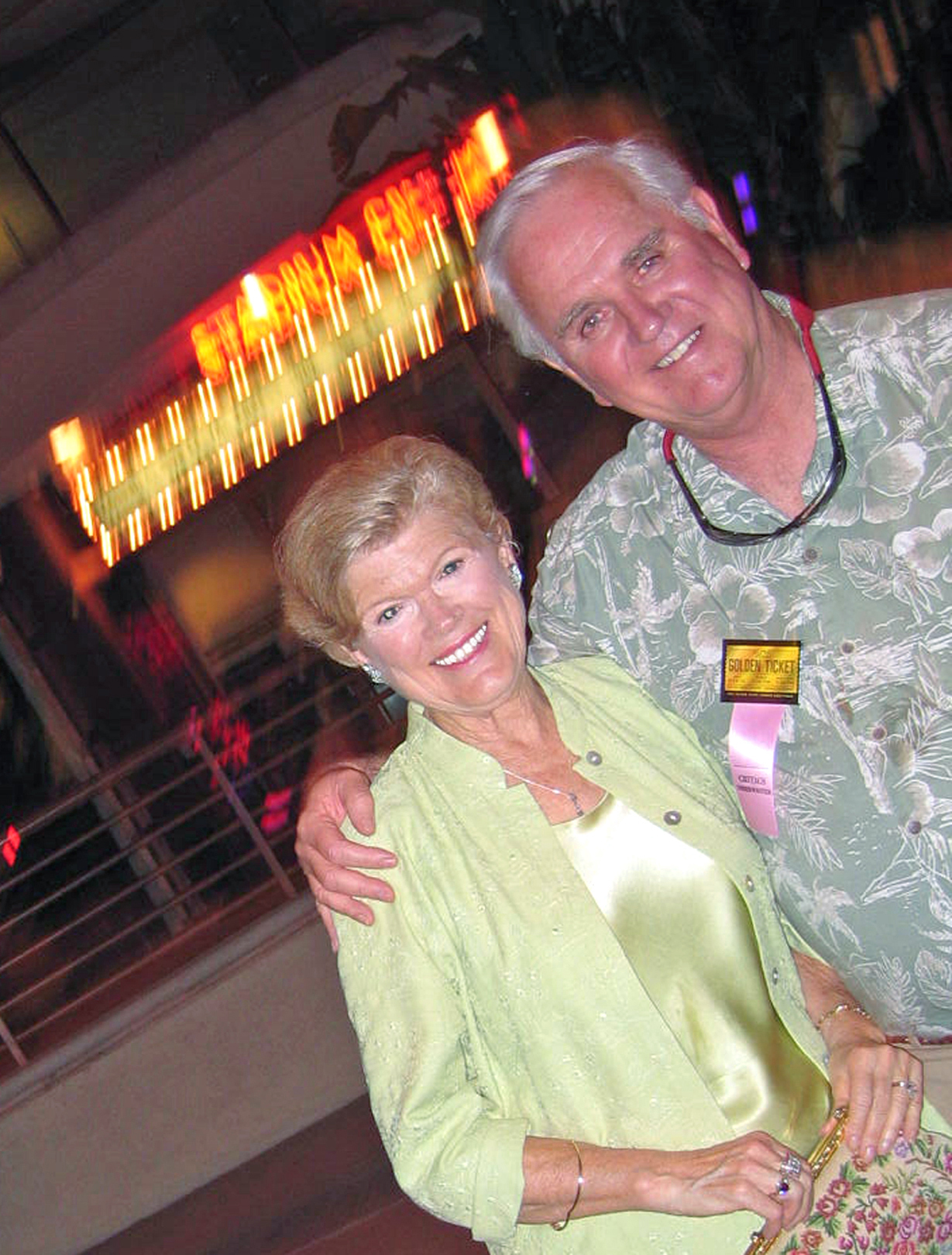 Author John J. Gobbell and wife Janine