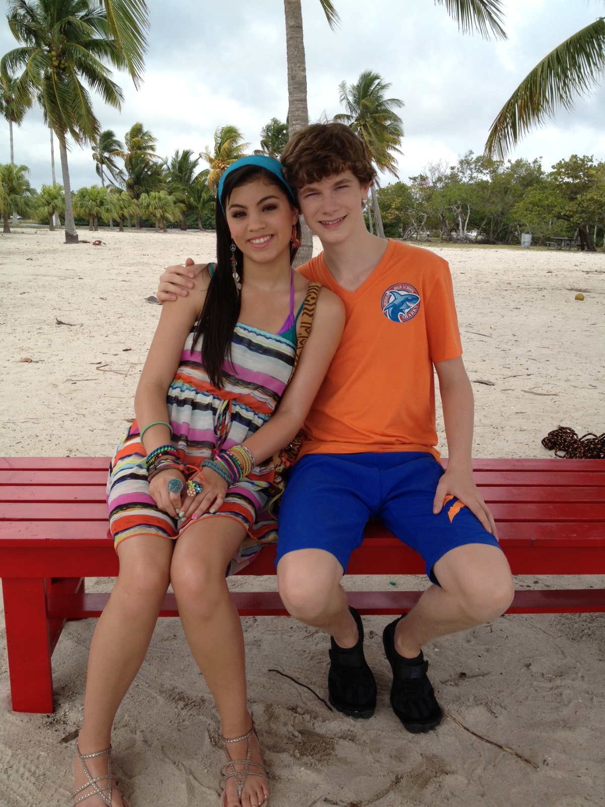 EVERY WITCH WAY Kendall (Tony) with Paola Andino (Emma)