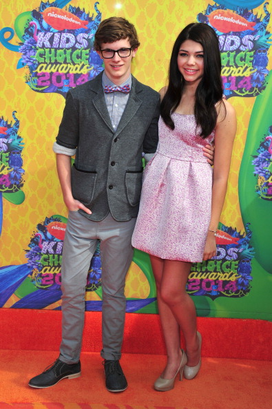 Kendall with Bryce Hitchcock at KCA's 2014 Orange Carpet