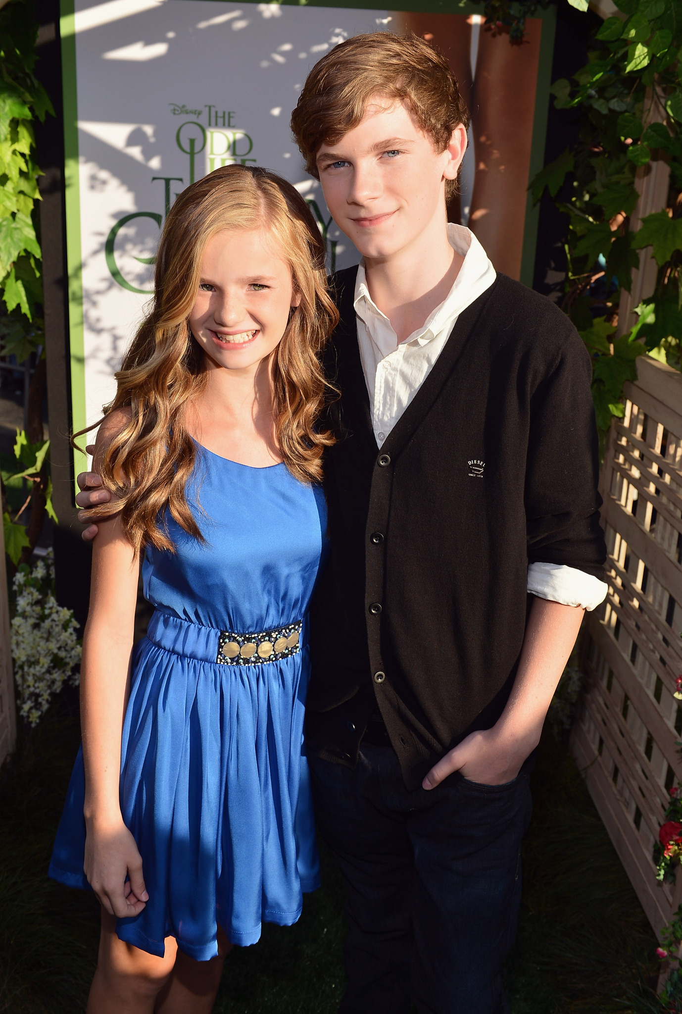 Kendall Ryan Sanders and Lucy Gebhardt at event of The Odd Life of Timothy Green (2012)